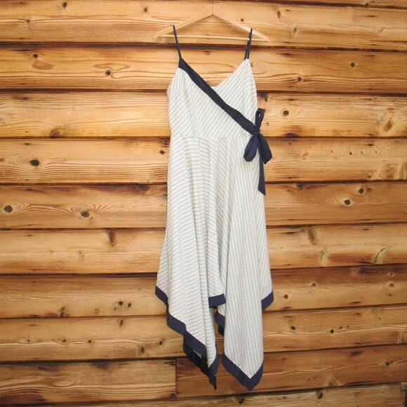 Faux Wrap Handkerchief Dress 4 - Picture 3 of 10